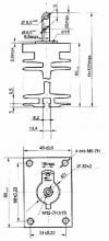 О151-80 охладитель, 45х80х80мм, М12, 30 Вт